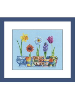 RTO ชุดปัก Flower Pots