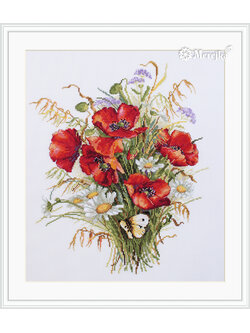 Merejka ชุดปัก Poppies and Oats