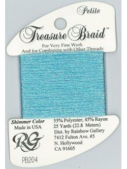 Rainbow Gallery Treasure Braid Petite : Blue