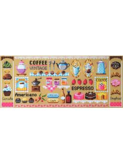 Soda ชุดปัก The Vintage Coffee Shop