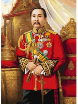 Pinn รัชกาลที่ 5 ประทับยืน(ภาพขนาดเล็ก)