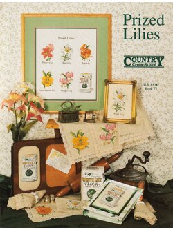Country Cross Stitch ผังลาย Prized Lilies