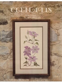 Lilija Designs ผังลาย Clematis