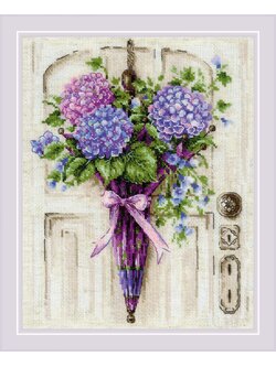 Riolis ชุดปักครอสติช Umbrella Wreath