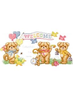 EMS ผังลาย Beary Baby Announcement