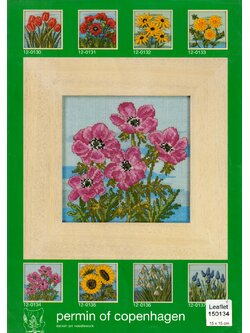 Permin ผังลาย French Anemone