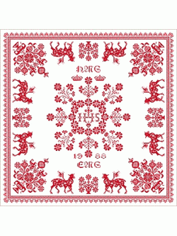 EMS ผังลาย Easter Consecration Cloth