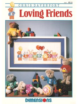 Dimensions ผังลาย Loving Friends