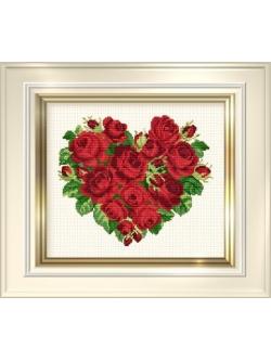 EMS ผังลาย Heart of Roses