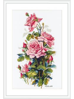 Merejka ชุดปัก Pink Roses