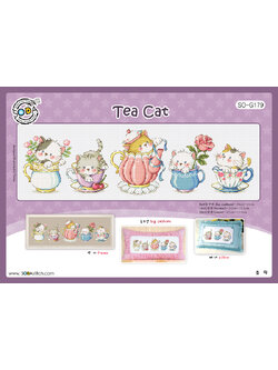 Soda ผังลาย Tea Cat