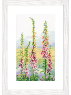 Vervaco ชุดปัก Foxgloves at Dawn