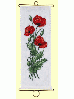 Pemin ชุดปัก Poppy (พร้อมที่แขวน)