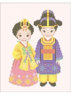 Nattee ชุดปัก บ่าวสาวเกาหลี