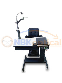 ชุดโต๊ะวัดสายตา C-190A Black พร้อมเก้าอี้ปรับไฟฟ้า