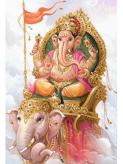 Pinn พระพิฆเนศ ทรงช้างเอราวัณ