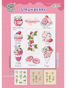 Soda ผังลาย Strawberry