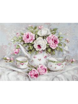 Luca-S ชุดปัก English Tea & Roses