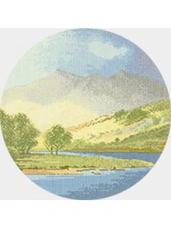 Heritage Crafts ชุดปัก Mountians and Lake