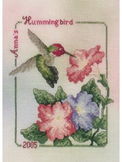 Crossed Wing Collection ผังลาย Anna's Hummingbird