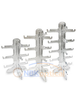 แท่นโชว์แว่นตาแบบใส