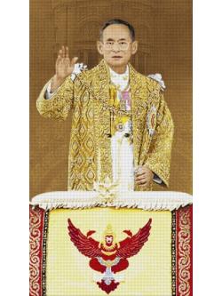 Pinn มหาราชองค์ราชัน (ใหญ่+มีครุฑ)