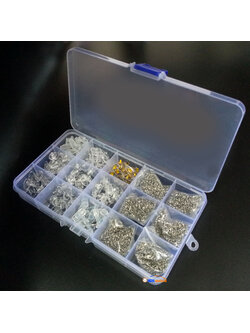 แป้นจมูกซิลิโคน & PVC คละแบบ Set M + ชุดอะไหล่น็อต 6ช่อง