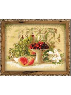 Riolis Still Life With Sweet Cherries