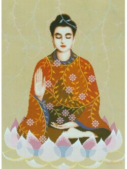 Nattee ชุดปัก พระพุทธเจ้า