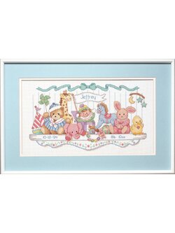 Dimensions ชุดปัก Toy Shelf Birth Record