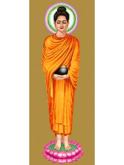 Pinn พระพุทธรูปปางอุ้มบาตร (พระประจำวันพุธ)