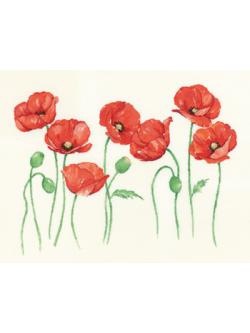 Heritage Crafts ชุดปัก Poppies