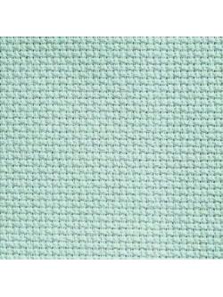 ผ้า Aida 14 count. สีเขียวอ่อน ขนาด 50 x 75 ซม.