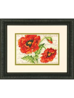 Dimensions ชุดปัก Poppy Pair