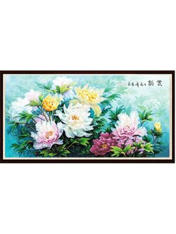 ชุดปักจีน Peonies