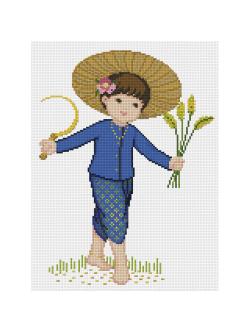 Pinn รำ 4 ภาค (เล็ก) – ภาคกลาง