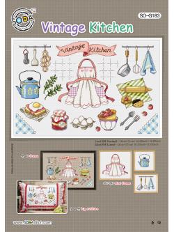 Soda ผังลาย Vintage Kitchen