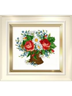 EMS ผังลาย Roses & Daisies