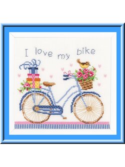 Vervaco ชุดปัก I Love My Bike