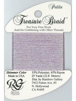 Rainbow Gallery Treasure Braid Petite : Amethyst
