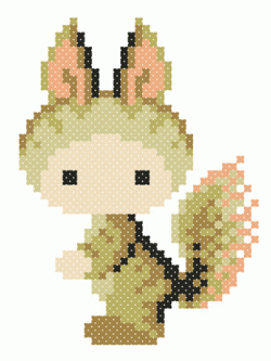 Nattee ชุดปัก Squirrel