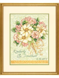 Dimensions ชุดปัก Wedding Record Bouquet