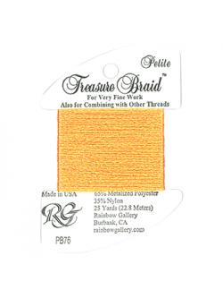 Rainbow Gallery Treasure Braid Petite : Orange