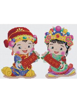 Pinn เด็กจีนอวยพรคู่ III – สมปรารถนาทุกประการ