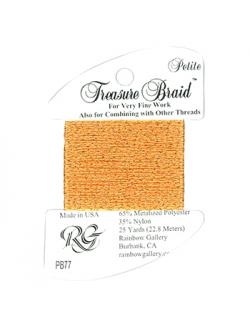 Rainbow Gallery Treasure Braid Petite : Pumpkin