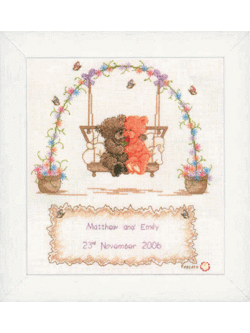 Vervaco ชุดปัก Popcorn and Peaches