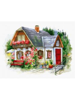 Luca-s ชุดปัก Beautiful Country House