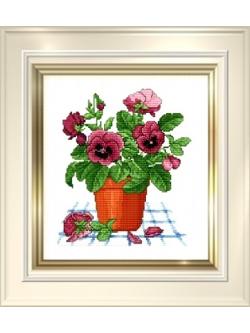 EMS ผังลาย Pansy Pot