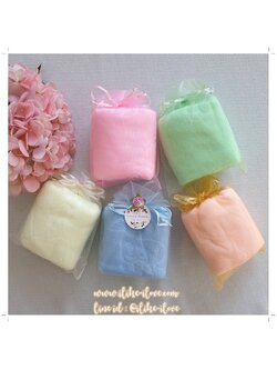 ผ้าขนหนูนาโนสีหวาน ขนาดเช็ดผม 30x70 ซ.ม.