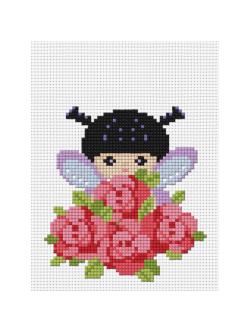 Pinn เด็กผมเปียกุหลาบแดง